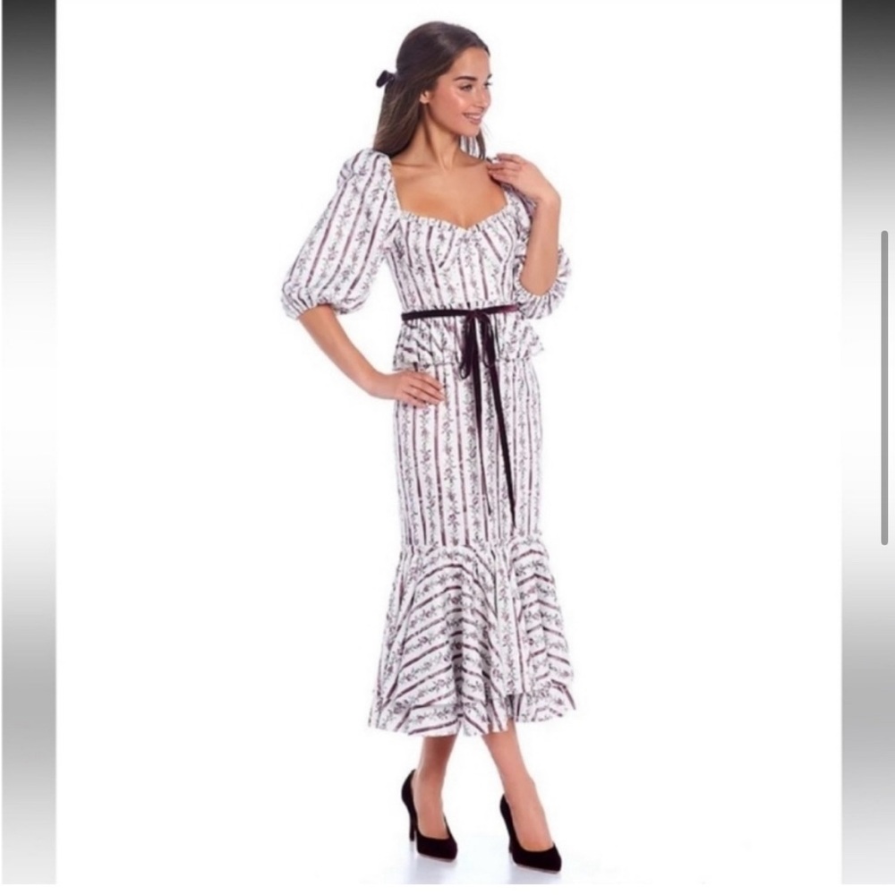 ANTONIO MELANI X Nicola Bathie Florence floral dress